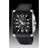 Watch strap Lotus 15748/6 Leather Black